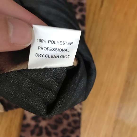 Torn by Ronny Kobo Leopard Print Body Con Dress - Picture 6 of 7